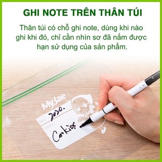 Túi zip 2 đường kéo MyJae