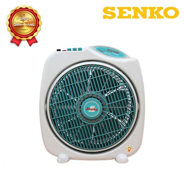 QUẠT HỘP SENKO BD1010 ĐẢO GIÓ CHUYỂN HƯỚNG ĐIỆN ( TỰ NGẮT ĐIỆN KHI QUẠT NGHIÊNG - 3 TỐC ĐỘ )
