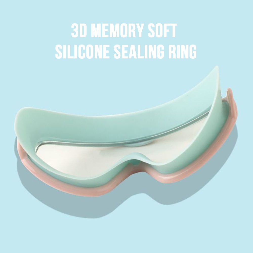 Kính bơi WINMAX kèm nút bịt tai 2 trong 1 chống tia UV/chống sương mù dành cho trẻ em