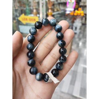 Vòng tay đá mắt hổ xanh đen