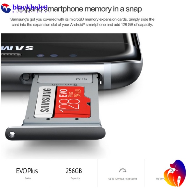 Thẻ Nhớ Samsung Microsd Class10 Evo+ Evo Plus Microsd TF Chuyên Dụng