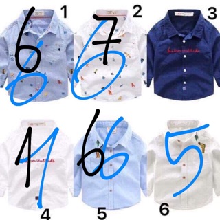 Combo 7 áo sơ mi