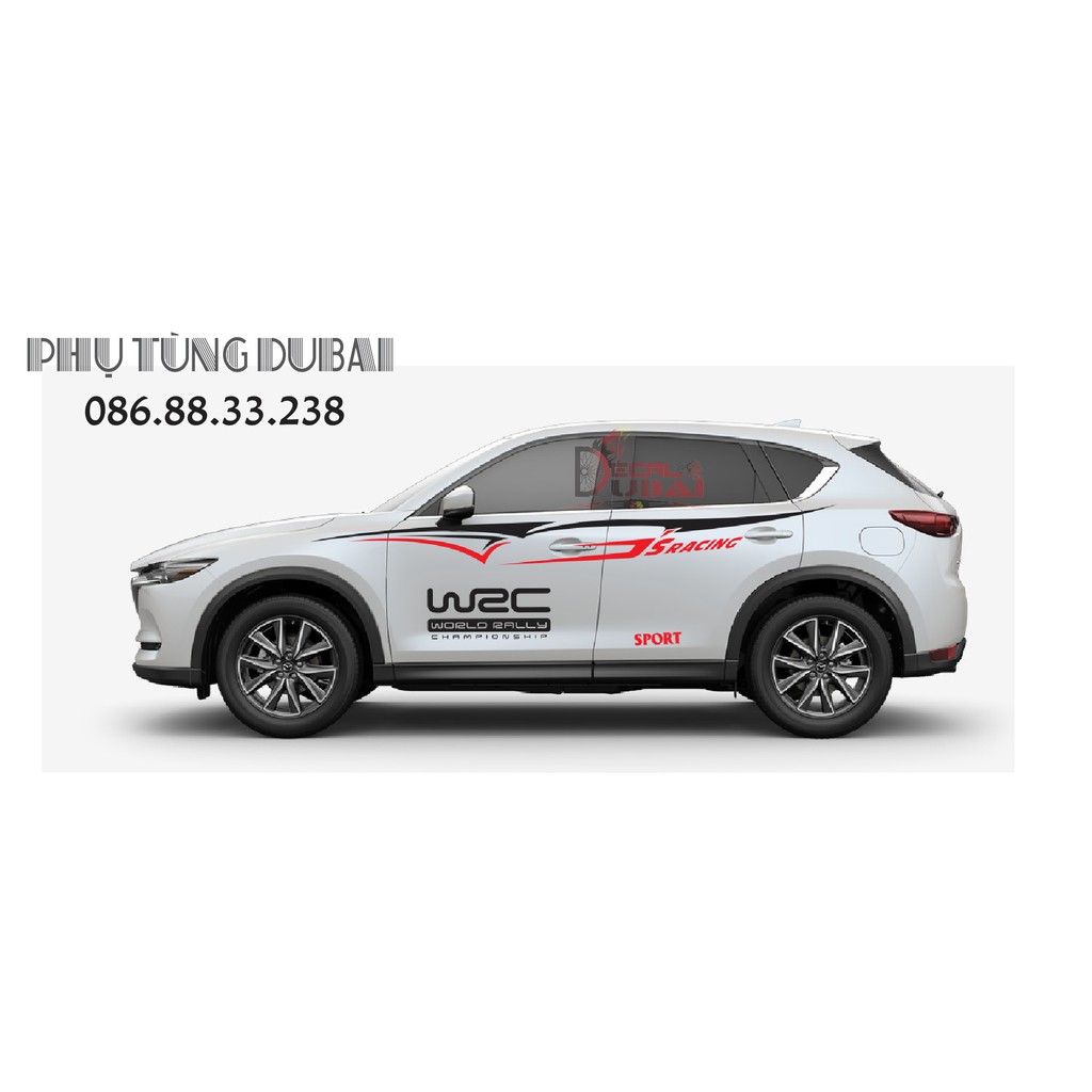 Tem Dán Sườn Xe Ô Tô Dòng SUV