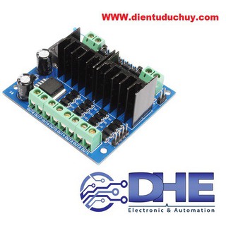 MẠCH CÔNG SUẤT ĐIỀU KHIỂN ĐỘNG CƠ DC L298N - 4 MẠCH CẦU H (DUAL L298N)