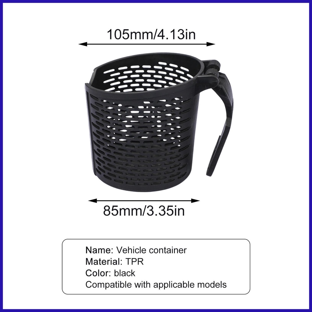 Hộp Đựng Cốc / Đồ Dùng Gắn Lưng Ghế Ngồi Xe Hơi Chống Sốc Tiện Dụng