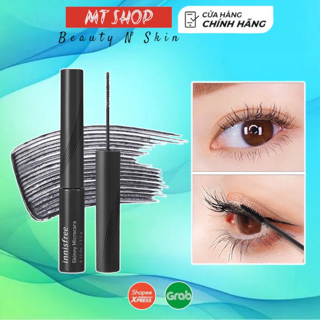 Mascara Đầu Chải Siêu Mảnh Innisfree Skinny