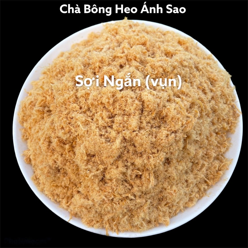 CHÀ BÔNG ( Ruốc ) HEO SỢI VỤN TÚI ZIP 1KG
