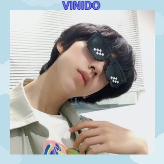Kính minecraft Vinido nam họa tiết các mảnh ghép cực ngầu KM16