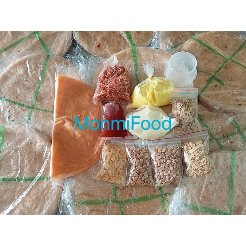 Bánh tráng phơi sương dẻo ớt lẻ