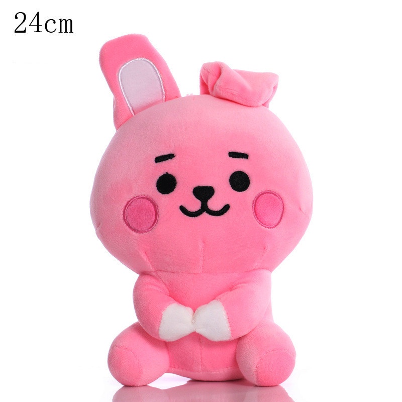Búp Bê Hoạt Hình bt21 koya Xoài rj shooky tata van bts 18-24cm