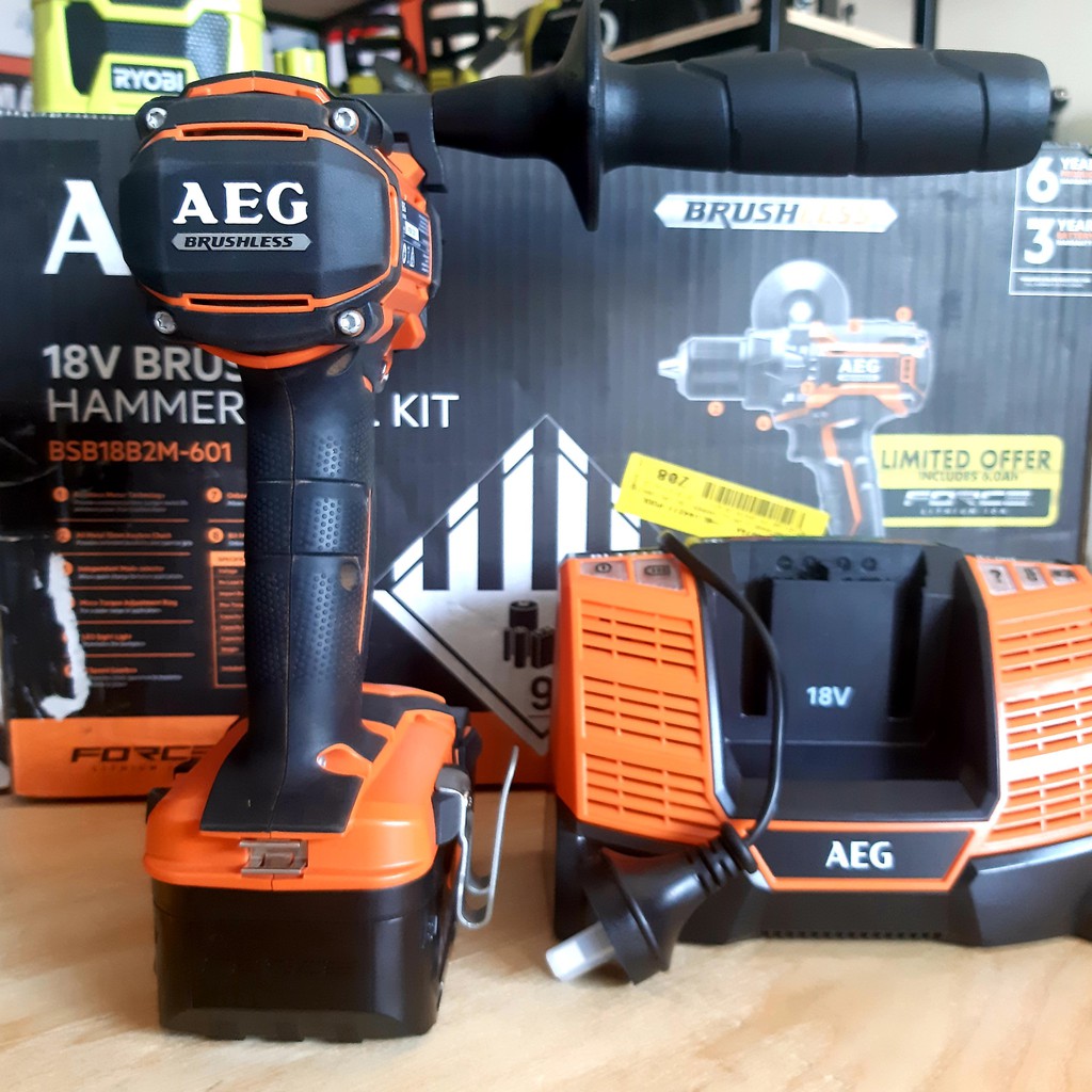 Bộ Máy Khoan Pin Brushless AEG