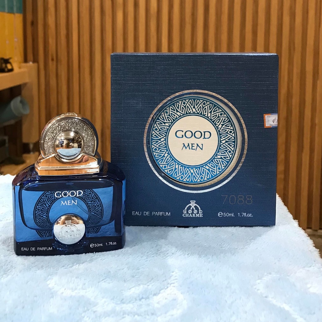 Nước hoa nam Charme Good Men 50ml - Màu xanh