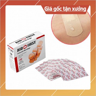 HỘP 100 MIẾNG BĂNG URGO AID FIRST