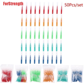 Set 50 tăm nhựa vệ sinh răng miệng chuyên dụng