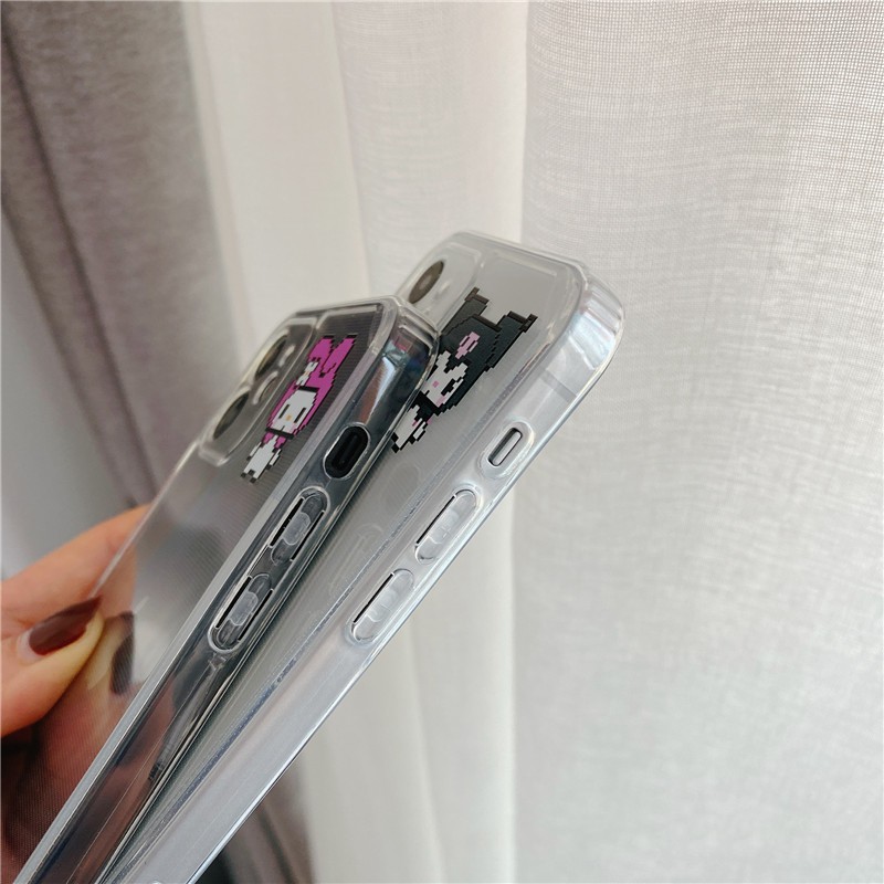 Ốp lưng iphone trong cạnh vuông pixel 6plus/6s/6splus/7/7plus/8/8plus/x/xr/xs/11/12/pro/max/plus/promax-Awifi A2-16 | BigBuy360 - bigbuy360.vn