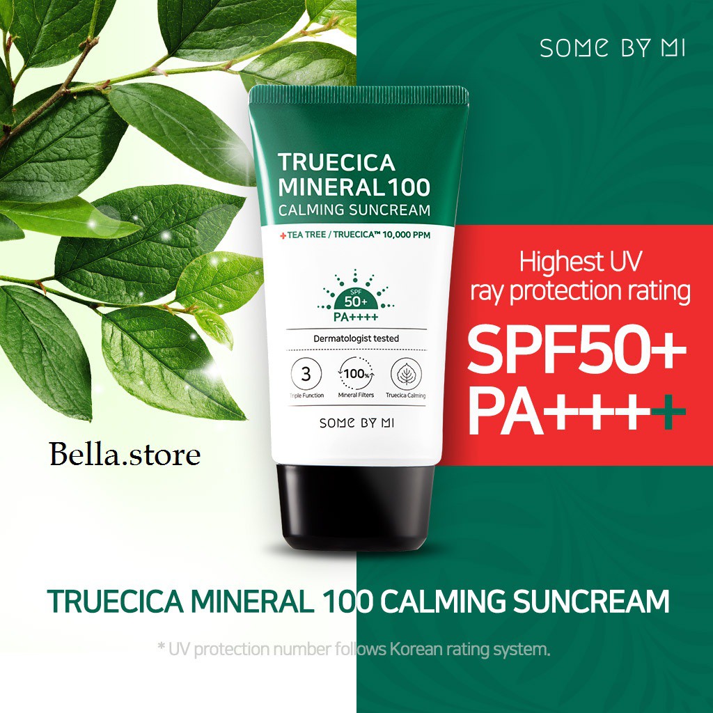 Kem Chống Nắng Some By Mi Trucica Mineral 100 Calming Suncream SPF50+/PA+++