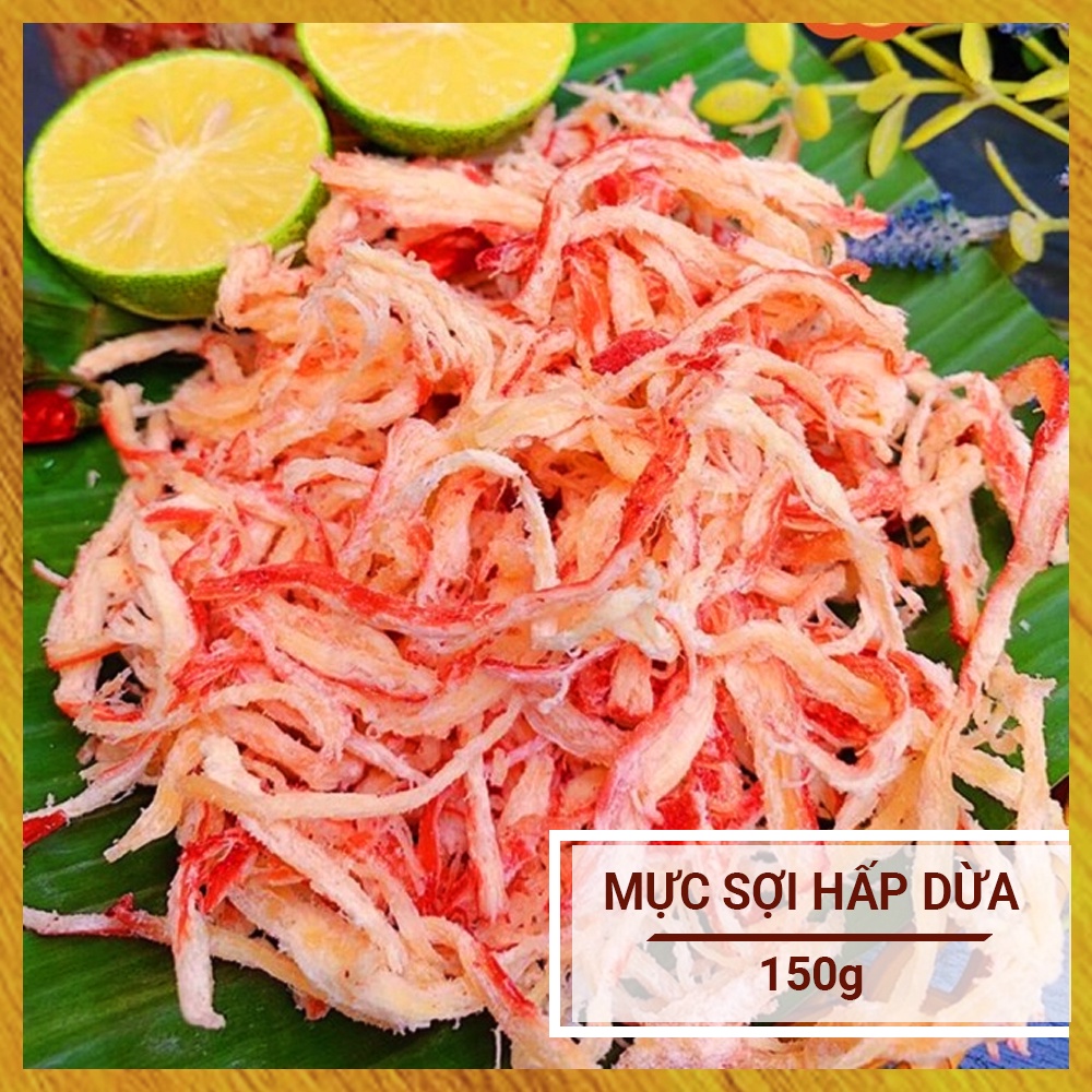 MỰC SỢI HẤP NƯỚC DỪA - HỦ PET 150G | BigBuy360 - bigbuy360.vn