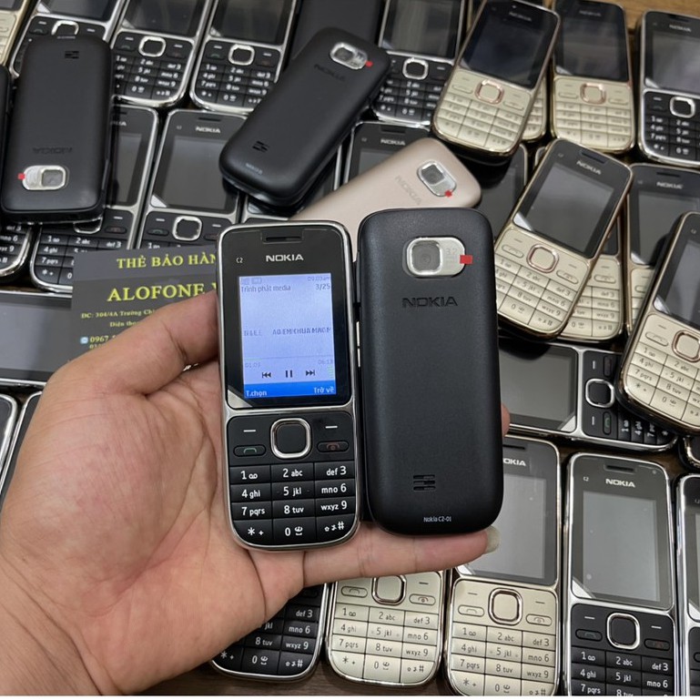 Điện thoại Nokia C2-01 Hàng Chính Hãng Bảo Hành 12 Tháng Loa To Nghe Gọi Siêu Rõ | BigBuy360 - bigbuy360.vn