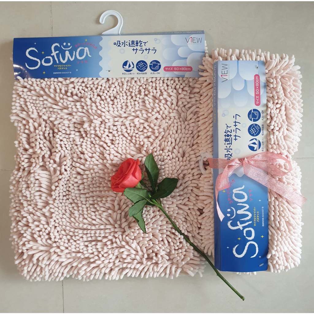 THẢM CHÙI CHÂN NHÀ TẮM CAO CẤP SIÊU TO DÀY DẶN- SAN HÔ SỢI MICROFIBER SIÊU THẤM HÚT-CONDOR CÓ 3 MÀU-MUA 3 TẶNG 1
