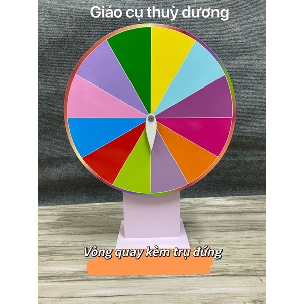 Vòng quay chiếc nón kì diệu 40cm ✅ đồ dùng giáo cụ dạy học