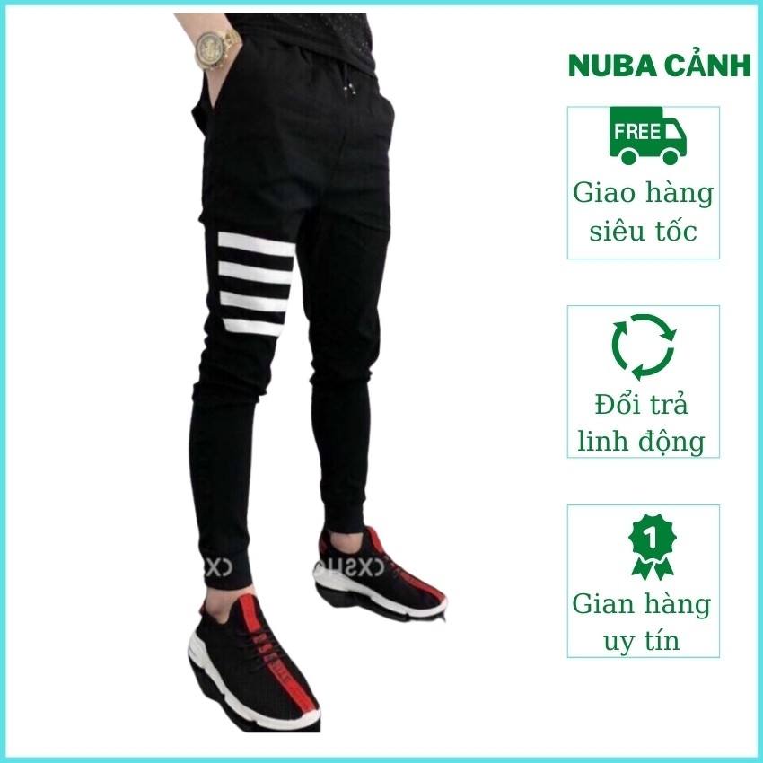 Quần jogger nam chất vải kaki,thoáng mát cá tính trẻ trung,taka 11 tcs