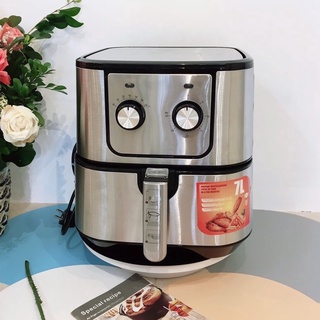 NỒI CHIÊN 7 LÍT KAISA VILLA KV-9930 XUẤT HÀN VỎ INOX CAO CẤP KIỂU DÁNG HIỆN ĐẠI