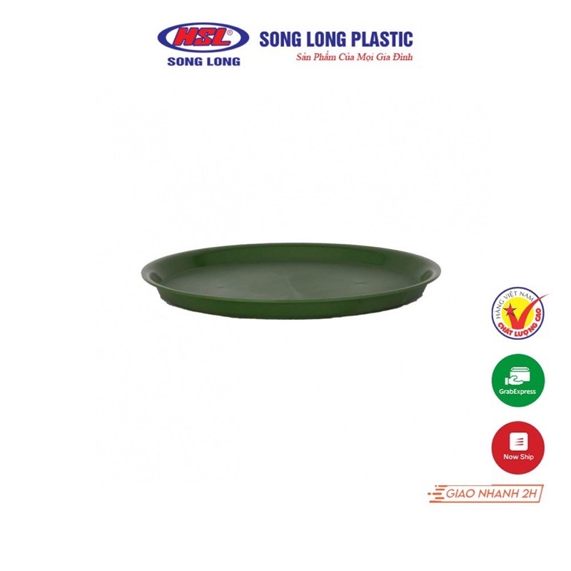 Khay Phục Vụ Chống Trơn Song Long Plastic 2614 (37cm x 3cm)