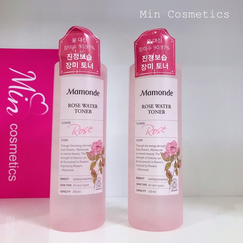 (sẵn-auth) Nước Hoa Hồng Mamonde mẫu mới