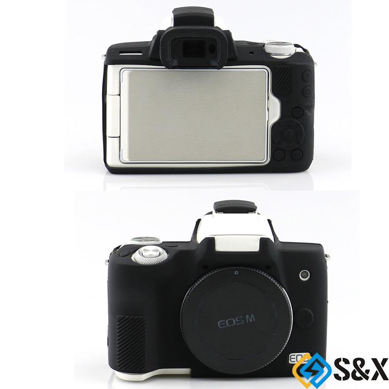 Ốp Silicon Mềm Bảo Vệ Máy Ảnh Canon Eos M50