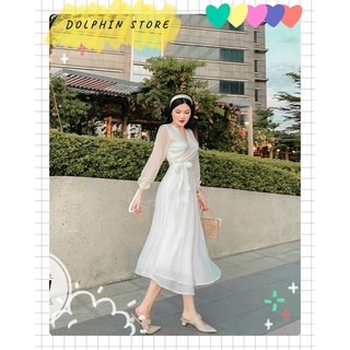 BIGSIZE Đầm maxi voan