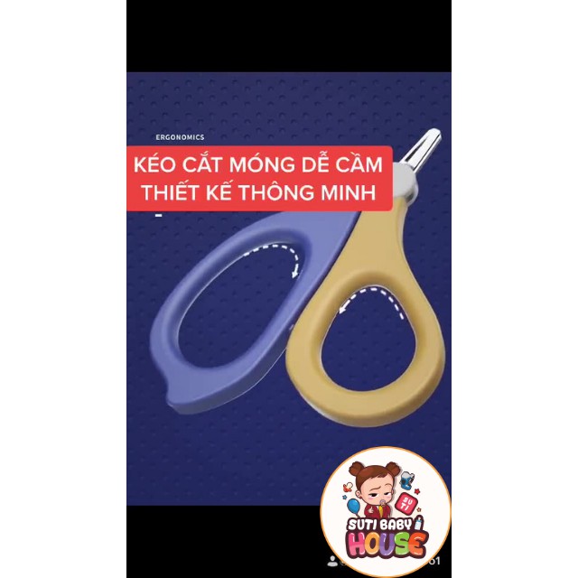 Bộ Bấm Móng Tay Cho Bé,Cao Cấp 5 Món An Toàn Cho Trẻ Sơ Sinh Và Trẻ Nhỏ-Suti Baby House