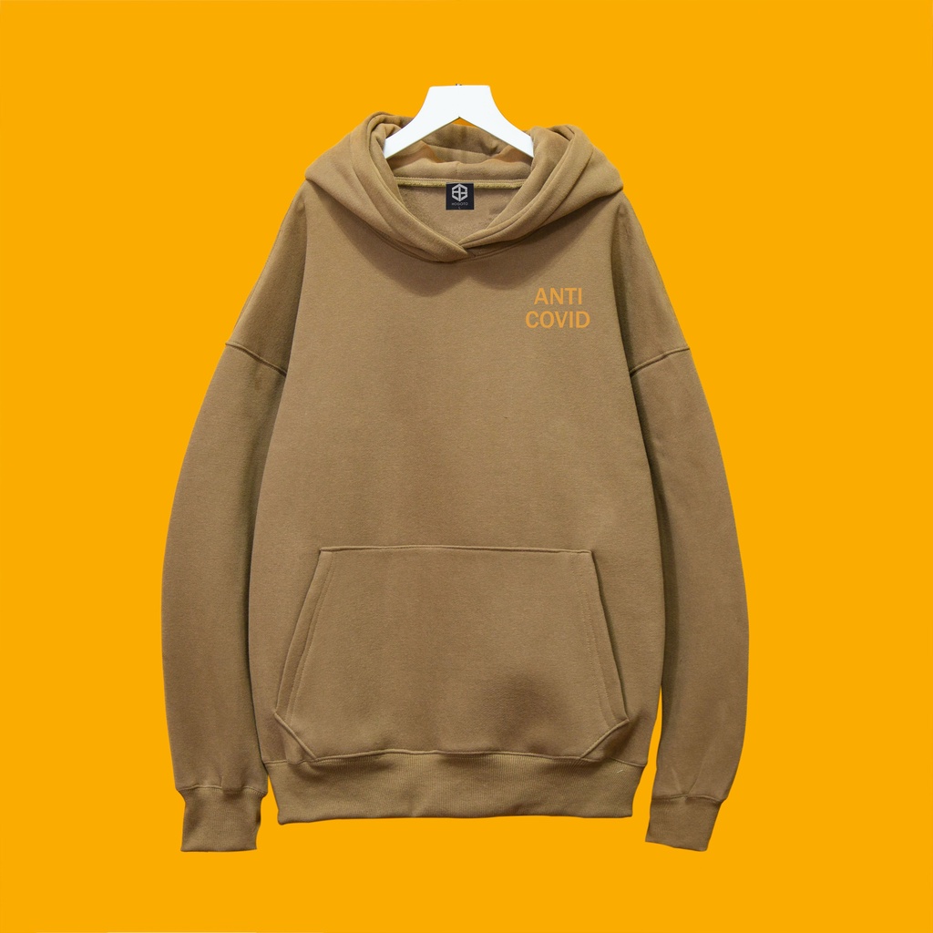 Áo Nỉ Hoodie ANTI COVID  Dogo Store , áo hoodie nam nữ nỉ bông cotton