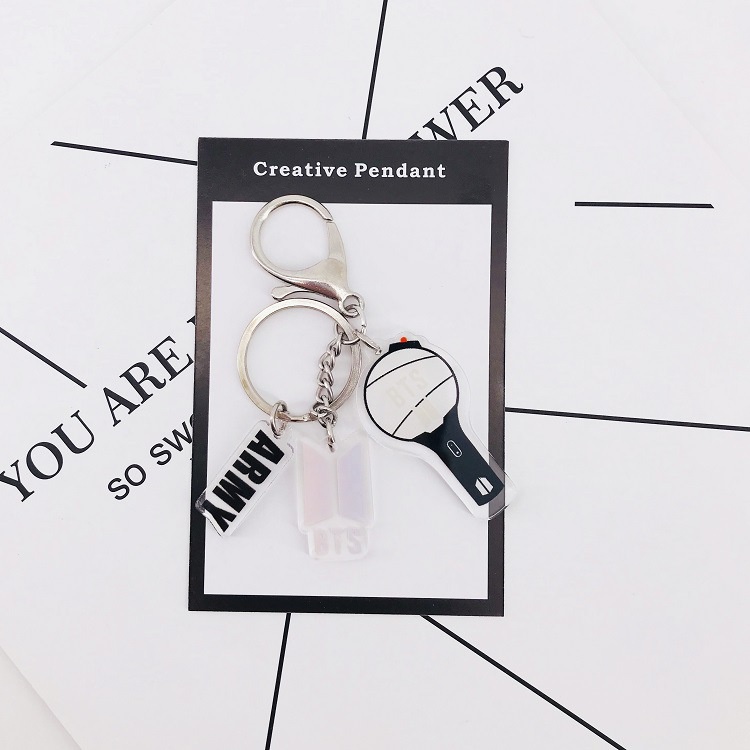 Móc Khóa Hình Các Thành Viên Nhóm Nhạc BTS Bangtan Boys GOT7 BLACKPINK TWICE EXO BT21