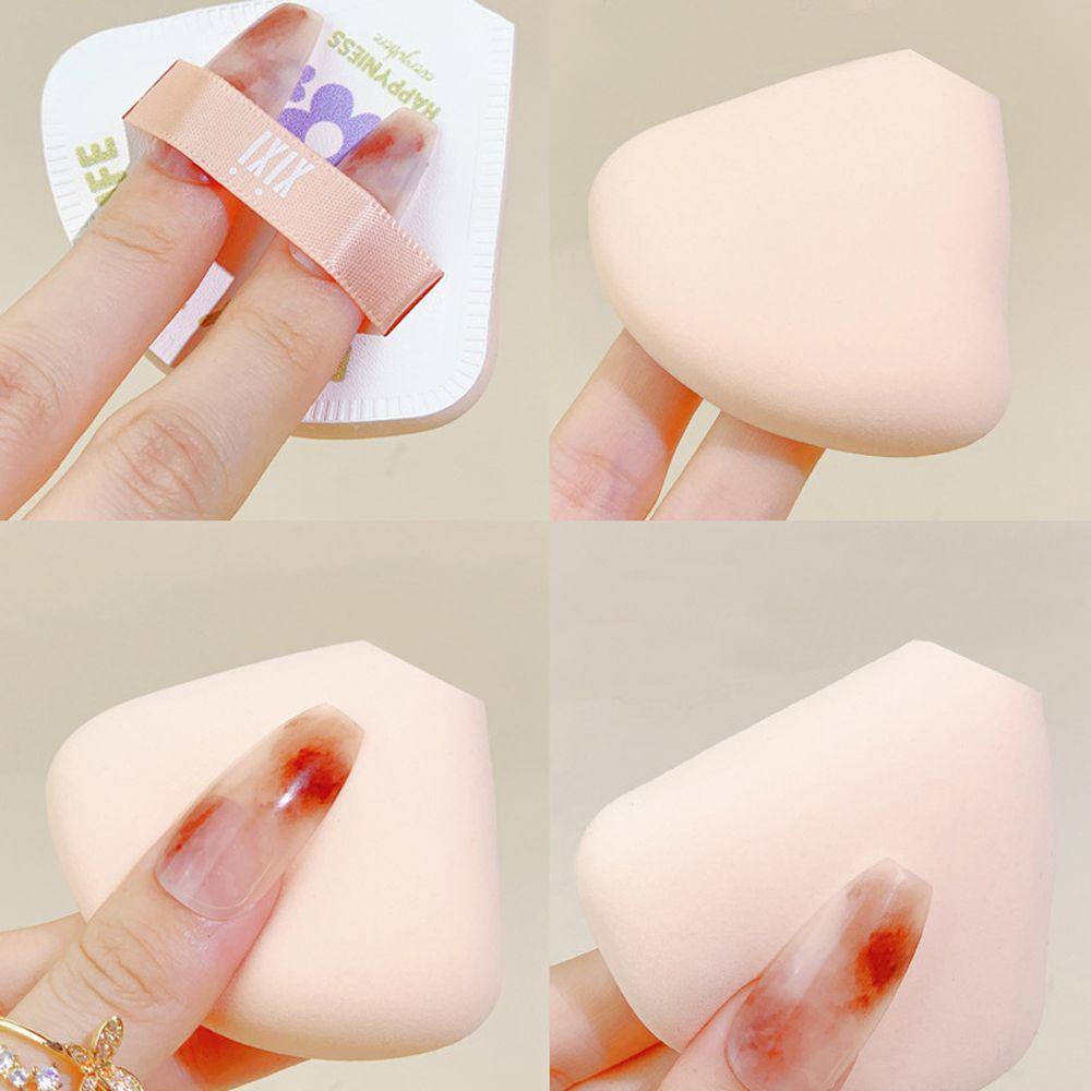 Set 3 Mút Trang Điểm Hình Vuông / Tròn / Ướt Siêu Bền Tiện Dụng