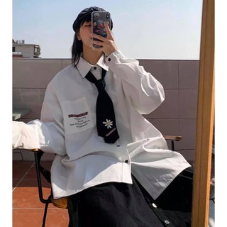 Áo sơ mi SUMMER kèm cà vạt hoa cúc