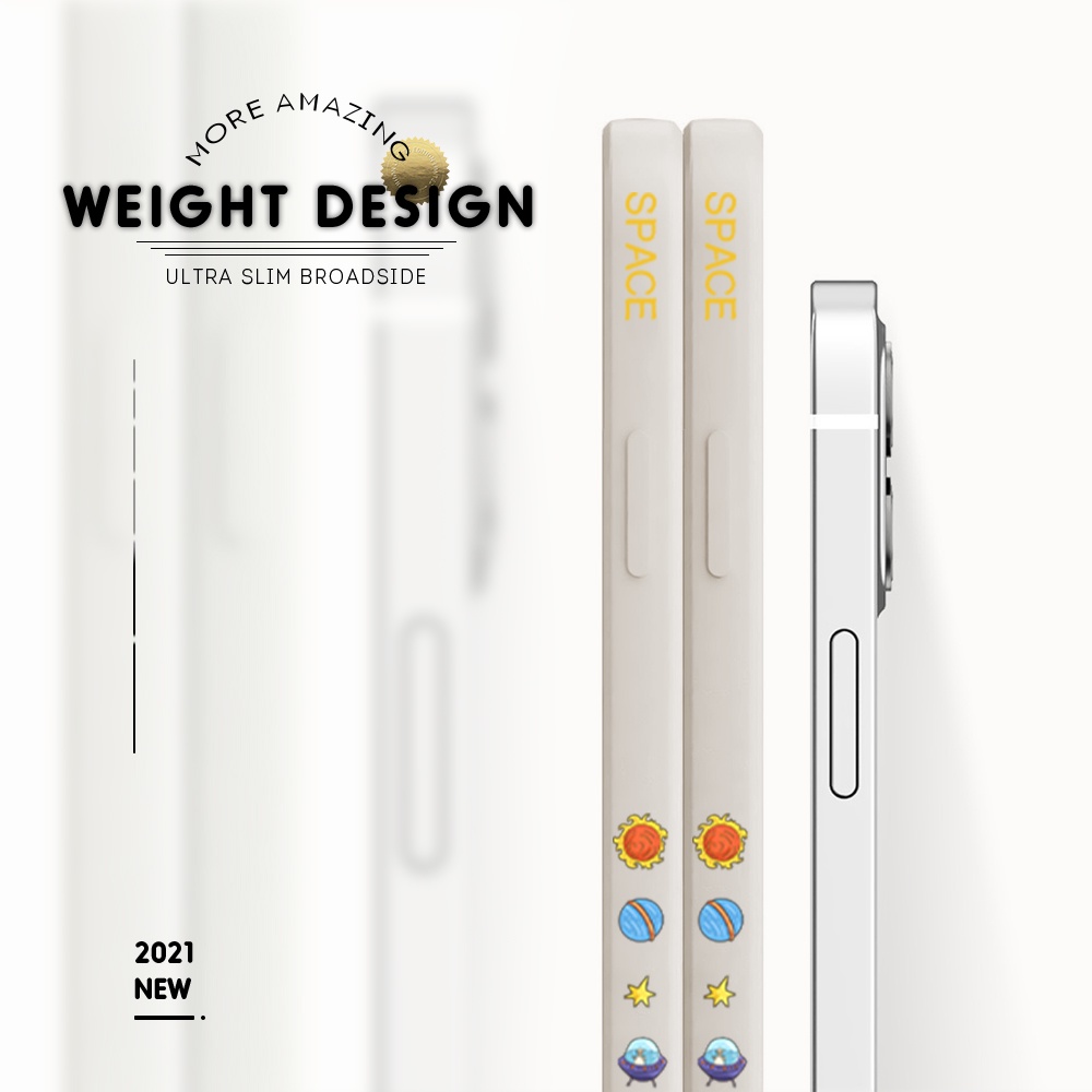 Ốp Điện Thoại Silicone In Hình Phi Hành Gia Mặt Trăng Cho Samsung S20 S20FE Plus Ultra 5G