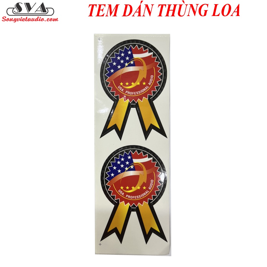 TEM DÁN THÙNG LOA - CẶP