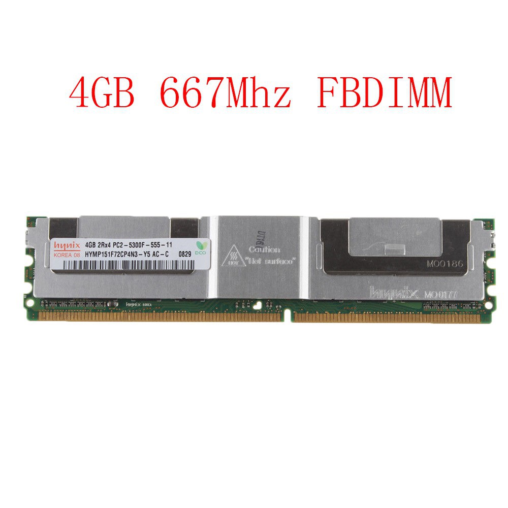 Thẻ Nhớ RAM AE00 Hynix 4GB PC2-5300F DDR2 667MHz 2Rx4 240pin ECC FB-DIMM Server