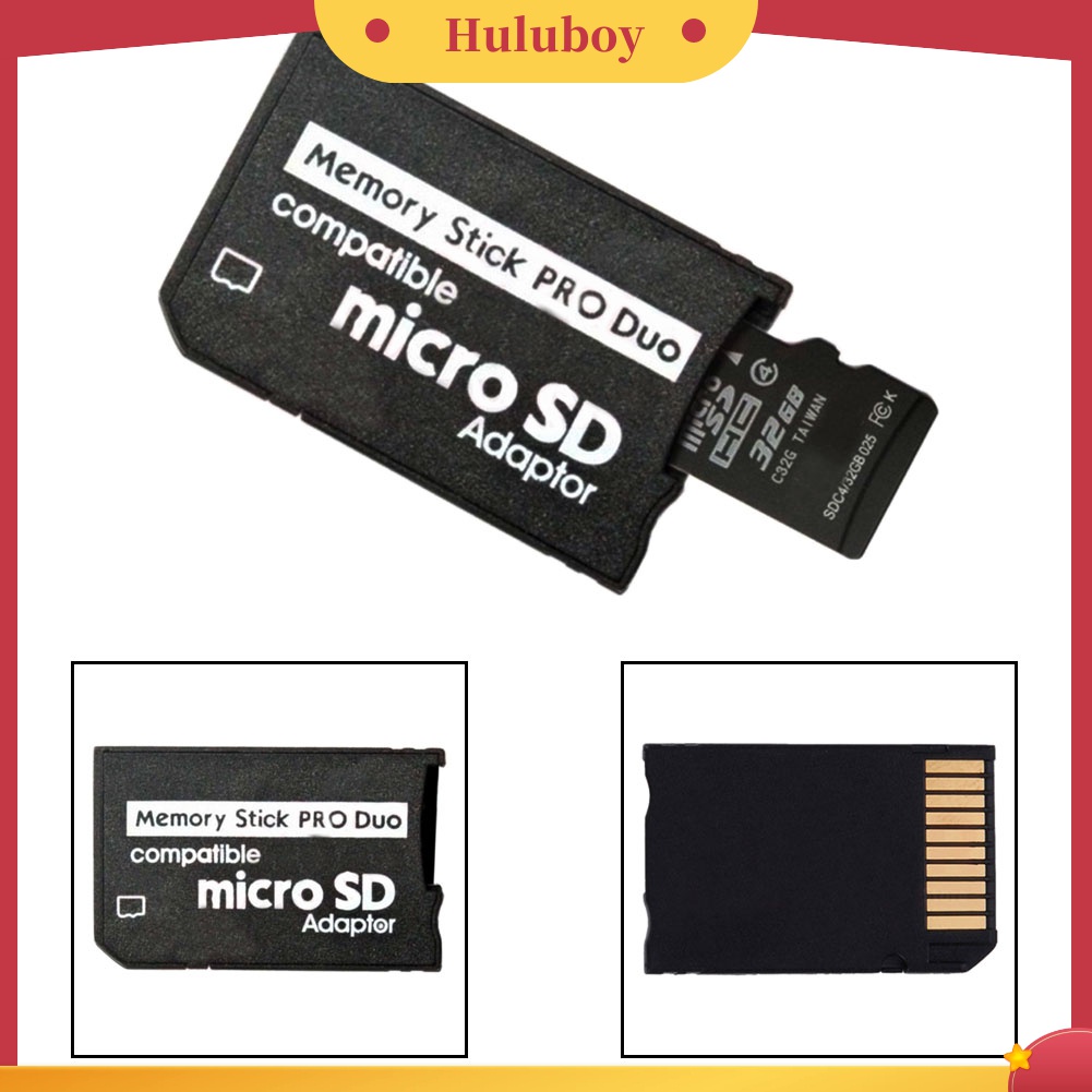 Khay chuyển đổi dạng thẻ nhớ 8/16/32G TF Micro SD sang MS cho máy chơi game PSP tiện dụng