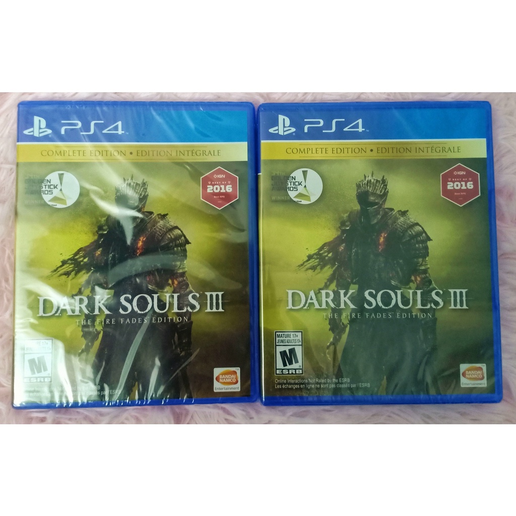 Hệ US - Nguyên seal Đĩa game PS4 Dark Souls 3 The Fire Fades Ed thumbnail