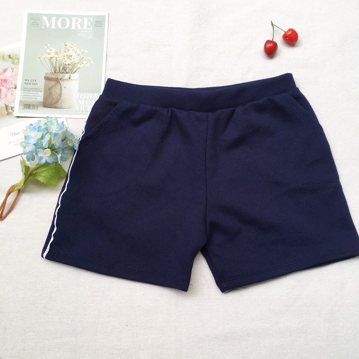 Quần đùi Quần Sọt Lưng Thun - Cho Nữ - từ 40kg-45kg - màu trơn - QG565 | BigBuy360 - bigbuy360.vn