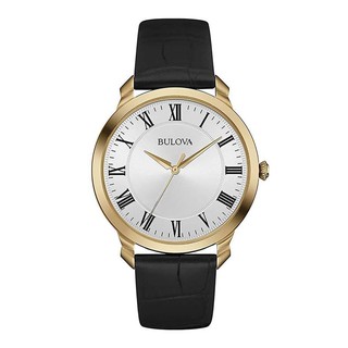 Đồng hồ nam bulova dây da 97a123 - mặt trắng