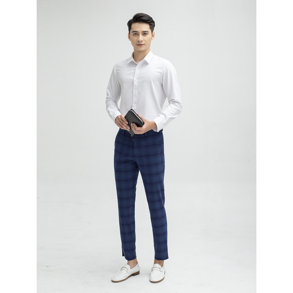 ÁO SƠ MI TRẮNG DÀI TAY NAM ARISTINO DÁNG SLIMFIT ALSR18 | BigBuy360 - bigbuy360.vn