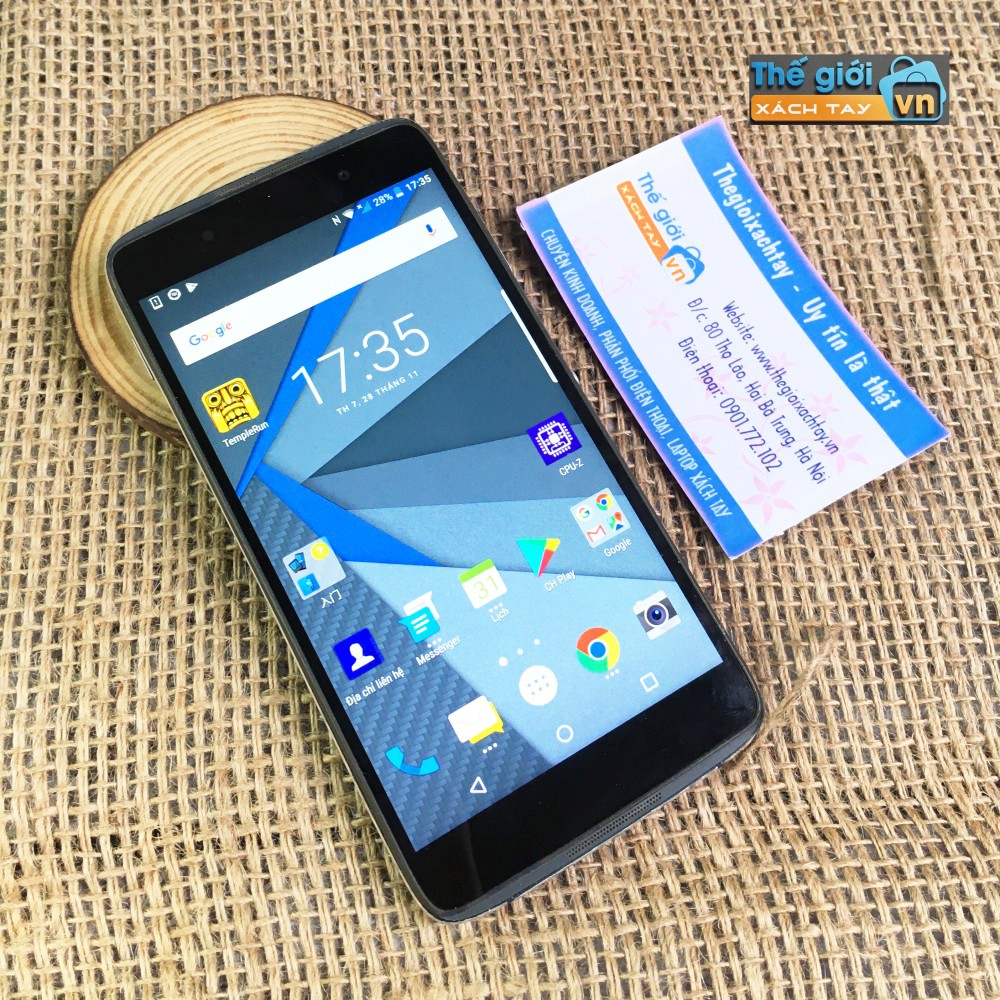 Điện Thoại Blackberry Dtek50 Chính Hãng -Chip Lõi Tám, Ram 3GB, Mượt mà, Tiếng Việt