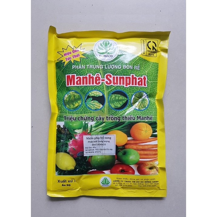 Manhê  Sunphat 1kg - Phân bón Magie sunphate ma nhê sunphat giúp cây quang hợp tốt