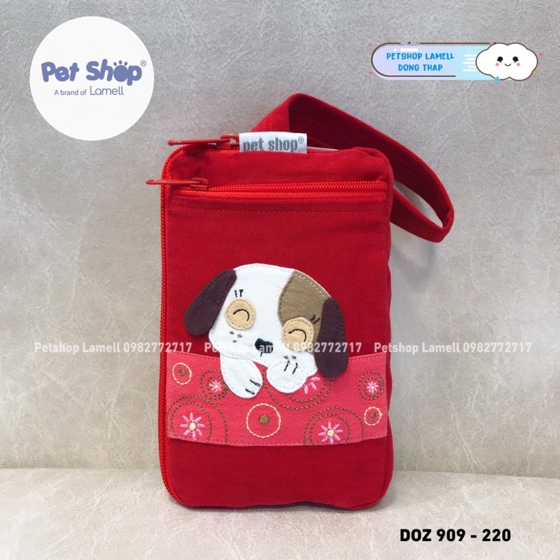 Bóp ví cầm tay nhiều ngăn PETSHOP chứa điện thoại, vật dụng - DOZ 909