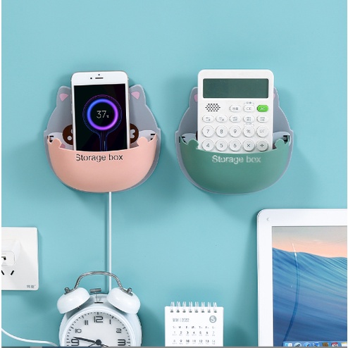 Túi treo tường gấu thỏ TRT4 phi hành gia cute dễ thương da pu