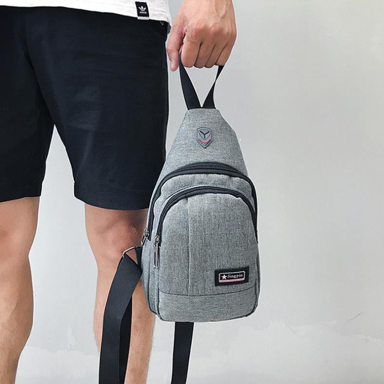 Balo Nam Đeo Chéo 3940 Vải Thiết Kế Nhỏ Gọn, Tiện Lợi