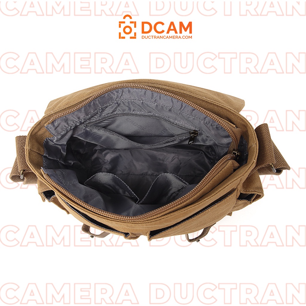 Túi máy ảnh Caden Retro phong cách bụi bặm thời trang cực đẹp CT02