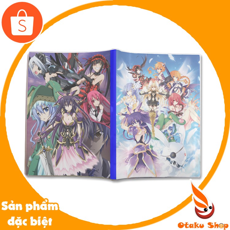 Sổ Anime Date A Live - Kurumi - Tohka - Yoshino - Otakushop